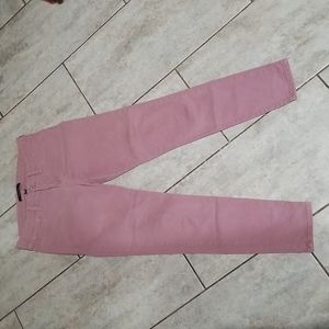 NWOT Flying Monkey Pink / Dusty Mauve Colored Denim Jeans Size 30